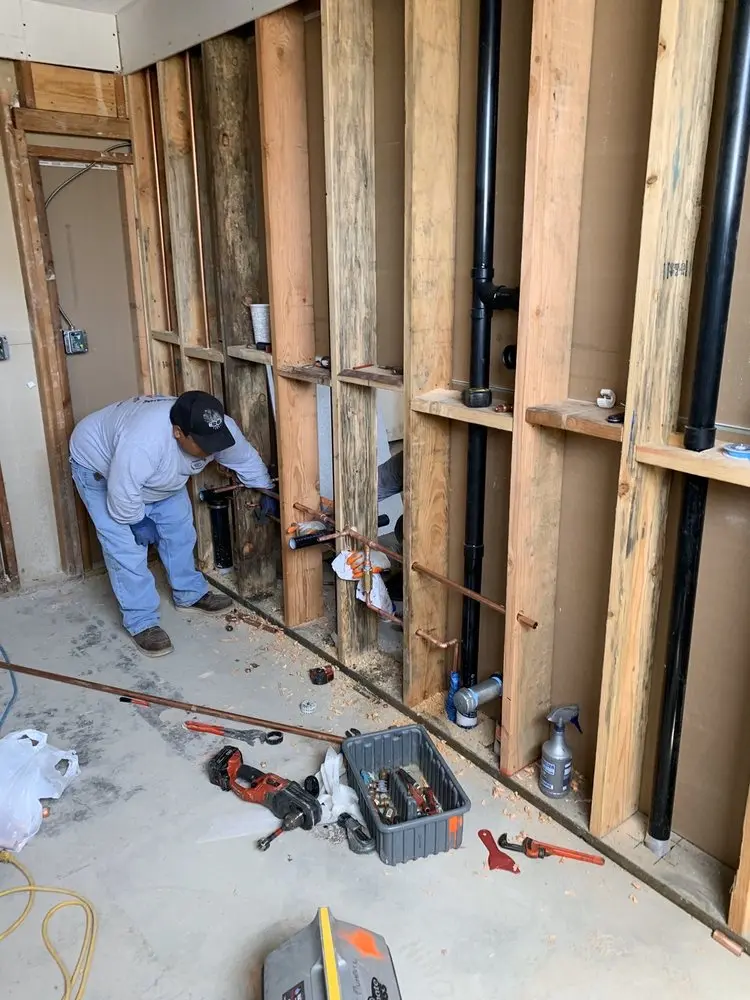 Commercial rough-in plumbing for Gas Line Repair in Oconomowoc
